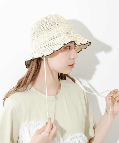 FLEUR ハット　siesta popeye minnano AH ssz セール】ニュアンスフラワーチューリップハット（ハット）｜Per