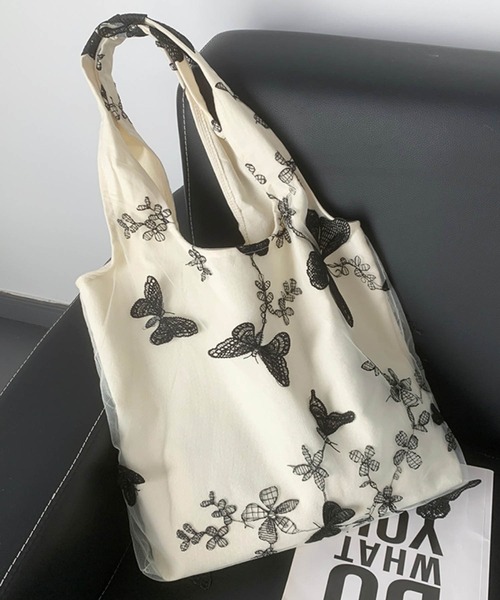 aimoha(アイモハ)の「【B.A.G.】レース刺_入りショルダーバッグ(ショルダーバッグ・レディース・ホワイト系その他/ブラック/ホワイト系その他2/ホワイト系その他3・FREE)」の14枚目の写真