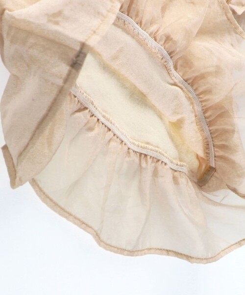 BRANSHES（ブランシェス）の「【プチレディ】ドッキングTシャツ（Tシャツ/カットソー・キッズ・ピンクベージュ/ブラック・150/110/100/140/120/90/130）」の7枚目の写真