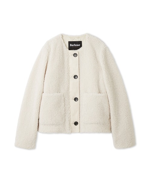 Barbour（バブアー）の「Kintra ボアジャケット（その他アウター・レディース・ブラック/オフホワイト・MEDIUM/SMALL）」の21枚目の写真