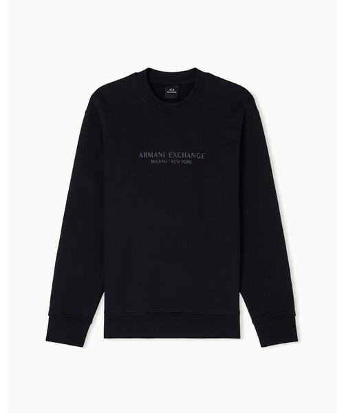 ARMANI EXCHANGE(アルマーニエクスチェンジ)の「【A|X アルマーニ エクスチェンジ】<ZOZO限定>AXロゴ スウェットプルオーバー(スウェット・メンズ・ブラック/チャコールグレー・X-LARGE/MEDIUM/SMALL/LARGE/X-SMALL/XX-LARGE)」の6枚目の写真