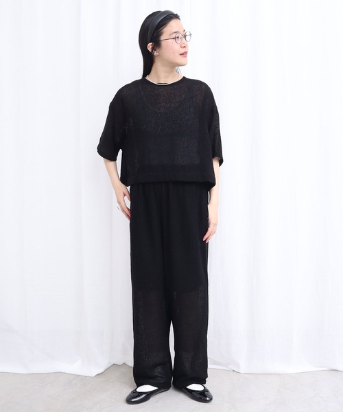 fig Ｌondon（フィグロンドン）の「●silhouette blouse（シャツ/ブラウス・レディース・ブラック/チェック・FREE）」の11枚目の写真