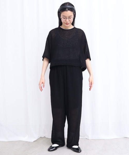 fig Ｌondon（フィグロンドン）の「●silhouette blouse（シャツ/ブラウス・レディース・ブラック/チェック・FREE）」の13枚目の写真