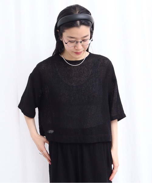 fig Ｌondon（フィグロンドン）の「●silhouette blouse（シャツ/ブラウス・レディース・ブラック/チェック・FREE）」の18枚目の写真