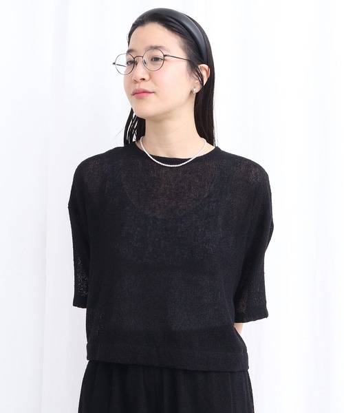 fig Ｌondon（フィグロンドン）の「●silhouette blouse（シャツ/ブラウス・レディース・ブラック/チェック・FREE）」の19枚目の写真