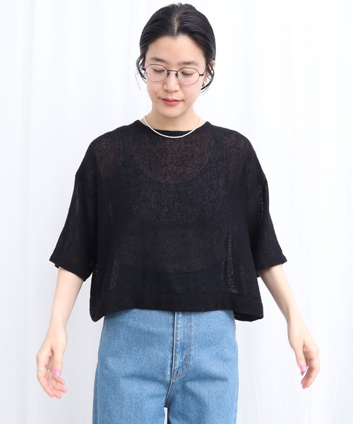 fig Ｌondon（フィグロンドン）の「●silhouette blouse（シャツ/ブラウス・レディース・ブラック/チェック・FREE）」の21枚目の写真