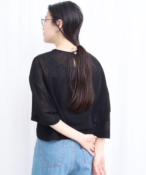 fig Ｌondon（フィグロンドン）の「●silhouette blouse（シャツ/ブラウス・レディース・ブラック/チェック・FREE）」の22枚目の写真
