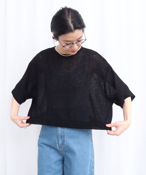 fig Ｌondon（フィグロンドン）の「●silhouette blouse（シャツ/ブラウス・レディース・ブラック/チェック・FREE）」の20枚目の写真