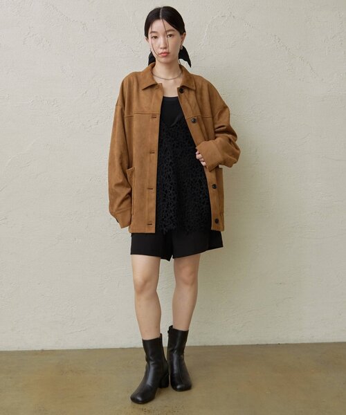 Omekashi(オメカシ)の「ショートブーツ(ブーツ・レディース・ブラック/ブラウン・MEDIUM/SMALL/LARGE)」の17枚目の写真