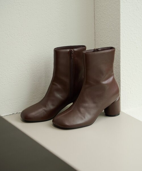 Omekashi(オメカシ)の「ショートブーツ(ブーツ・レディース・ブラック/ブラウン・MEDIUM/SMALL/LARGE)」の8枚目の写真