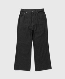 新品　アダムエロペ　パンツ　ブラック ADAM ET ROPE'｜アダムエロペのスラックス（ブラック/黒色系