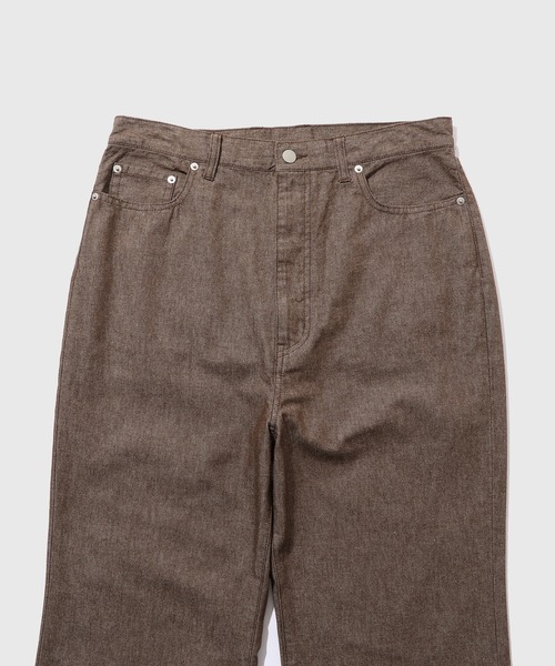 ADAM ET ROPE'(アダムエロペ)の「【ZOZO限定】セミフレア 5PK ワイド デニムパンツ / セットアップ対応 / ユニセックス ≪Made by ZOZO≫(デニムパンツ・メンズ・ブラック/ベージュ系その他/ダークブラウン/ネイビー・S/M/L)」の5枚目の写真