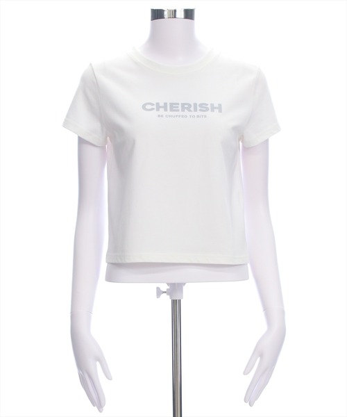 clear（クリア）の「ラメプリントTシャツ [着回し力抜群 大人 カジュアル]（Tシャツ/カットソー・レディース・ライトブルー/ピンク/オフホワイト/ブラック・F）」の7枚目の写真