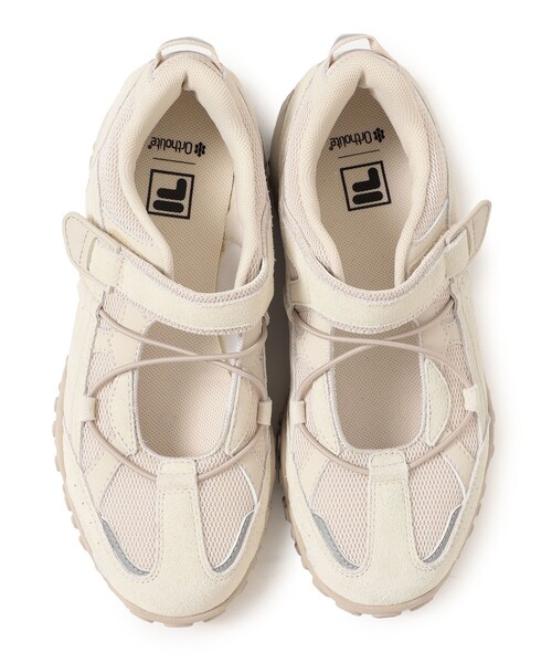 大人気!!! ♥ Fila ♥ Echappe LX Beige FILA ECHAPPE VC v2 LX Fashion Shoes Sneakers Beige White