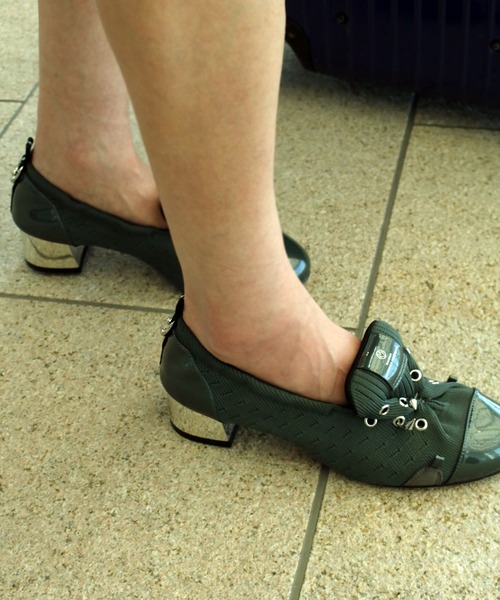 MAISON MAVERICK PRESENTS】Punk Ballet Slip-On Heels