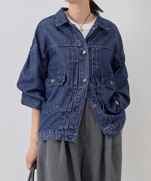 セール】《FRIPIER》袖タックGジャン（ブルゾン）｜BEARDSLEY