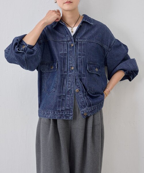 セール】《FRIPIER》袖タックGジャン（ブルゾン）｜BEARDSLEY