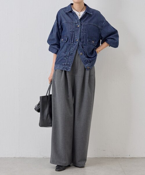 セール】《FRIPIER》袖タックGジャン（ブルゾン）｜BEARDSLEY