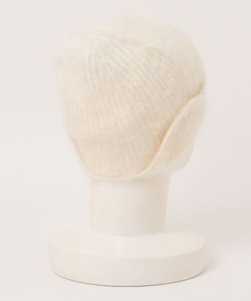 Chapeau d' O（シャポードオー）の「Chapeau d' O  Cashmere Fur Beanie / シャポードオー（ニットキャップ/ビーニー・レディース・ホワイト/グレー・FREE）」の17枚目の写真