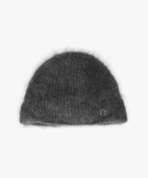 Chapeau d' O（シャポードオー）の「Chapeau d' O  Cashmere Fur Beanie / シャポードオー（ニットキャップ/ビーニー・レディース・ホワイト/グレー・FREE）」の12枚目の写真