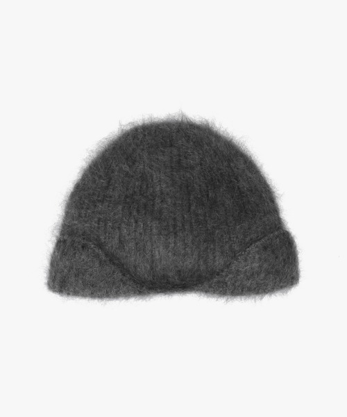 Chapeau d' O（シャポードオー）の「Chapeau d' O  Cashmere Fur Beanie / シャポードオー（ニットキャップ/ビーニー・レディース・ホワイト/グレー・FREE）」の13枚目の写真
