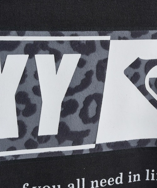 ROXY(ロキシー)の「SQUARE LOGO S/S TEE/ロキシー速乾バックプリントロゴドロップショルダー半袖Tシャツ(Tシャツ/カットソー・レディース・ブラック/パープル/ホワイト/グレー・SMALL/LARGE/MEDIUM)」の13枚目の写真