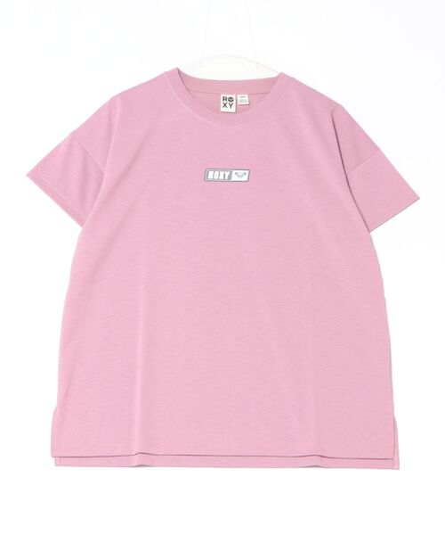ROXY(ロキシー)の「SQUARE LOGO S/S TEE/ロキシー速乾バックプリントロゴドロップショルダー半袖Tシャツ(Tシャツ/カットソー・レディース・ブラック/パープル/ホワイト/グレー・SMALL/LARGE/MEDIUM)」の18枚目の写真