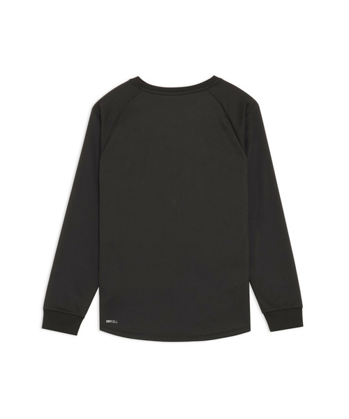 PUMA（プーマ）の「PUMA プーマ メンズ バスケットボール シンプル スモール ロゴ 長袖 Tシャツ（Tシャツ/カットソー・メンズ・グリーン系その他/ブラック・SMALL/MEDIUM/LARGE/X-LARGE/XX-LARGE）」の5枚目の写真