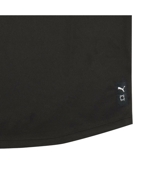 PUMA（プーマ）の「PUMA プーマ メンズ バスケットボール シンプル スモール ロゴ 長袖 Tシャツ（Tシャツ/カットソー・メンズ・グリーン系その他/ブラック・SMALL/MEDIUM/LARGE/X-LARGE/XX-LARGE）」の8枚目の写真