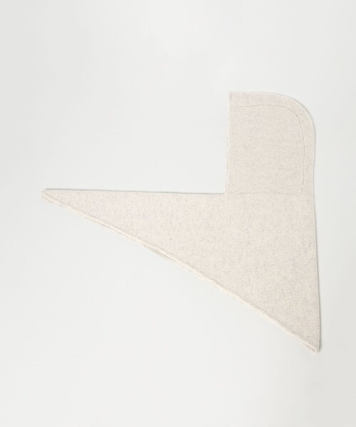 UNITED ARROWS（ユナイテッドアローズ）の「ニット フードストール（ストール/ショール・レディース・ライトグレー/ダークグレー・FREE）」の14枚目の写真