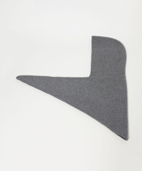 UNITED ARROWS（ユナイテッドアローズ）の「ニット フードストール（ストール/ショール・レディース・ライトグレー/ダークグレー・FREE）」の17枚目の写真