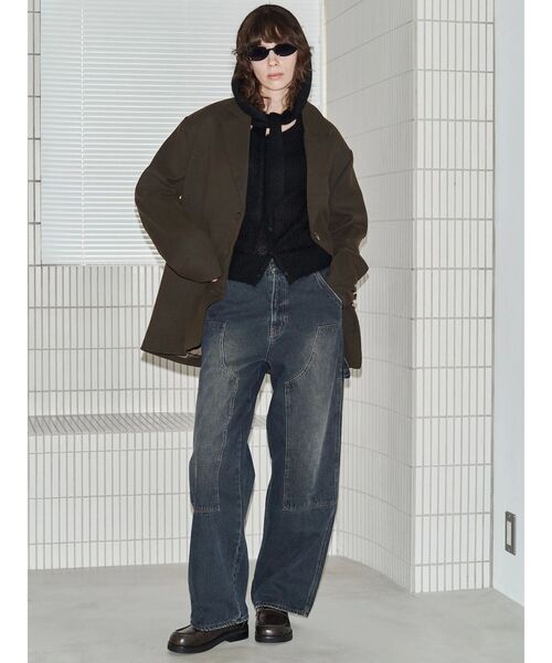 VEQUM】BOX WIDE JACKET（テーラードジャケット）｜EMODA