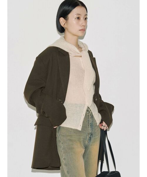 セール】【VEQUM】BOX WIDE JACKET（テーラードジャケット）｜EMODA