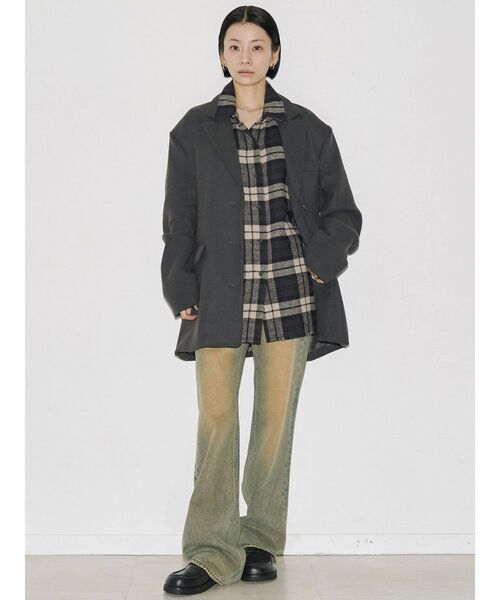 セール】【VEQUM】BOX WIDE JACKET（テーラードジャケット