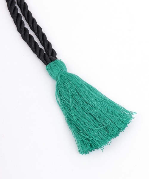 チチカカ（チチカカ）の「Rico フェズ刺繍巾着ショルダートートバッグ（トートバッグ・レディース・オフホワイト/ブラック・FREE）」の9枚目の写真