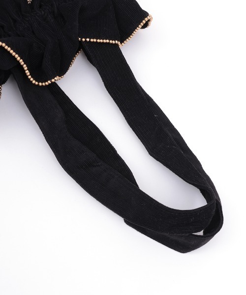 チチカカ（チチカカ）の「Rico フェズ刺繍巾着ショルダートートバッグ（トートバッグ・レディース・オフホワイト/ブラック・FREE）」の14枚目の写真