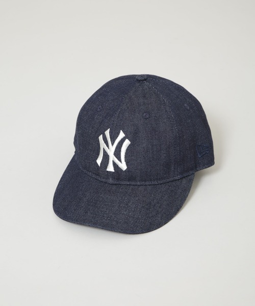 NANO universe(ナノユニバース)の「NEW ERA(R)/別注930 NY / MLB DENIM CAP(キャップ・メンズ・インディゴブルー・FREE)」の1枚目の写真
