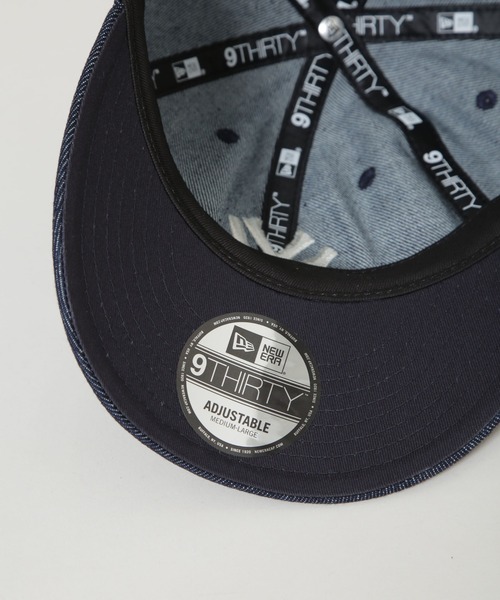 NANO universe(ナノユニバース)の「NEW ERA(R)/別注930 NY / MLB DENIM CAP(キャップ・メンズ・インディゴブルー・FREE)」の8枚目の写真