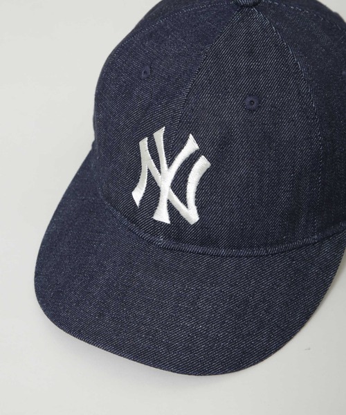 NANO universe(ナノユニバース)の「NEW ERA(R)/別注930 NY / MLB DENIM CAP(キャップ・メンズ・インディゴブルー・FREE)」の5枚目の写真