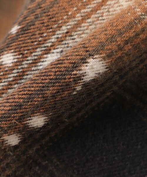 BEAMS HEART（ビームスハート）の「ドリップ フェード ネルシャツ（シャツ/ブラウス・メンズ・ブラック/ブラウン・MEDIUM/SMALL/LARGE）」の6枚目の写真