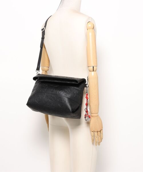 Desigual（デシグアル）の「ミッキーマウス ショルダーフラップバッグ　ブラック（ハンドバッグ・レディース・ブラック・FREE）」の7枚目の写真