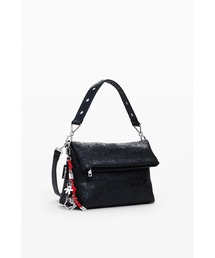 Desigual | ミッキーマウス ショルダーフラップバッグ　ブラック(ハンドバッグ)