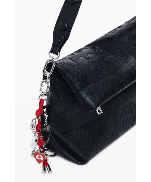 Desigual（デシグアル）の「ミッキーマウス ショルダーフラップバッグ　ブラック（ハンドバッグ・レディース・ブラック・FREE）」の10枚目の写真
