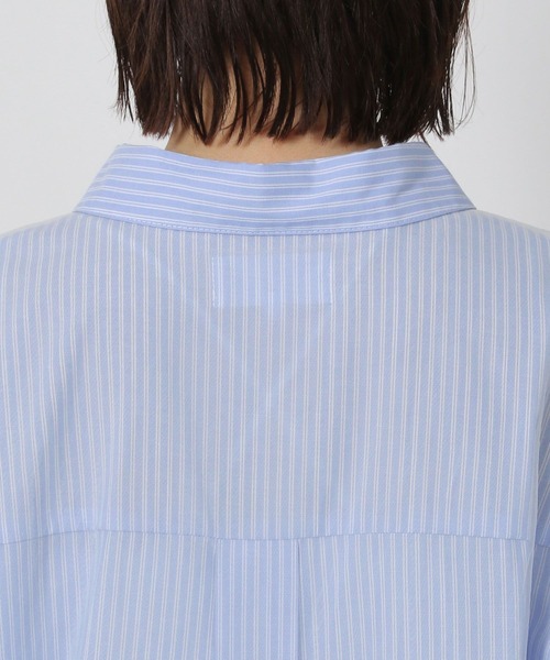 LAKOLE（ラコレ）の「チュールレイヤードシャツ6分袖 / 582557（シャツ/ブラウス・レディース・マスタード/ボルドー/ブルー/ブラック・FREE）」の16枚目の写真