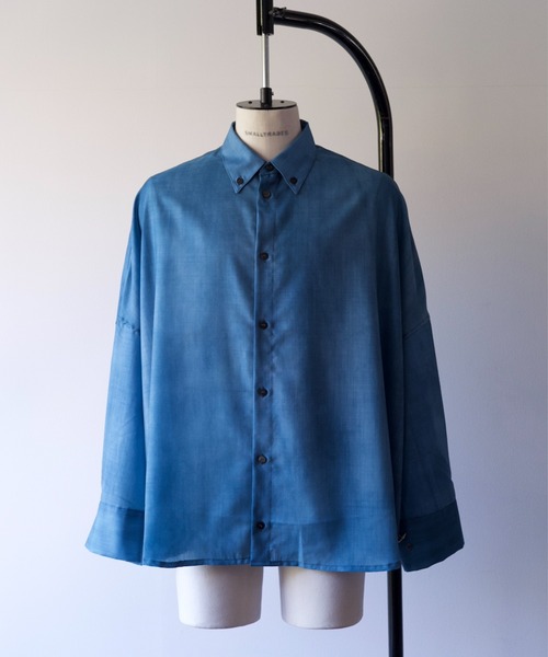 SHINYAKOZUKA（シンヤコヅカ）の「GIANT SHIRT（シャツ/ブラウス・メンズ・オレンジ/ライトブルー/パープル系その他・MEDIUM/SMALL）」の2枚目の写真