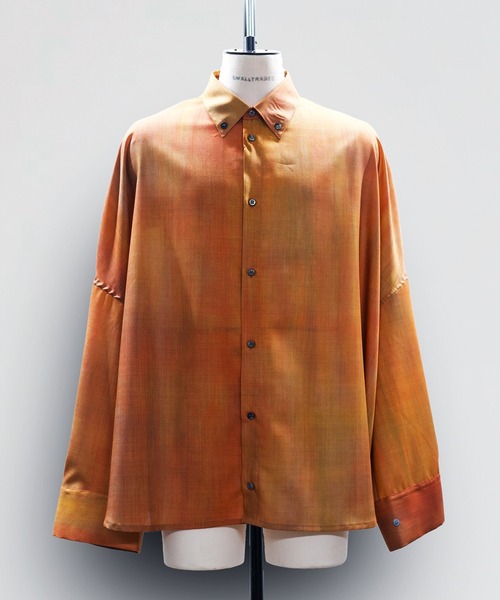 SHINYAKOZUKA（シンヤコヅカ）の「GIANT SHIRT（シャツ/ブラウス・メンズ・オレンジ/ライトブルー/パープル系その他・MEDIUM/SMALL）」の3枚目の写真