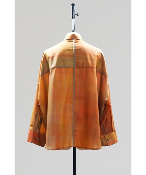 SHINYAKOZUKA（シンヤコヅカ）の「GIANT SHIRT（シャツ/ブラウス・メンズ・オレンジ/ライトブルー/パープル系その他・MEDIUM/SMALL）」の5枚目の写真