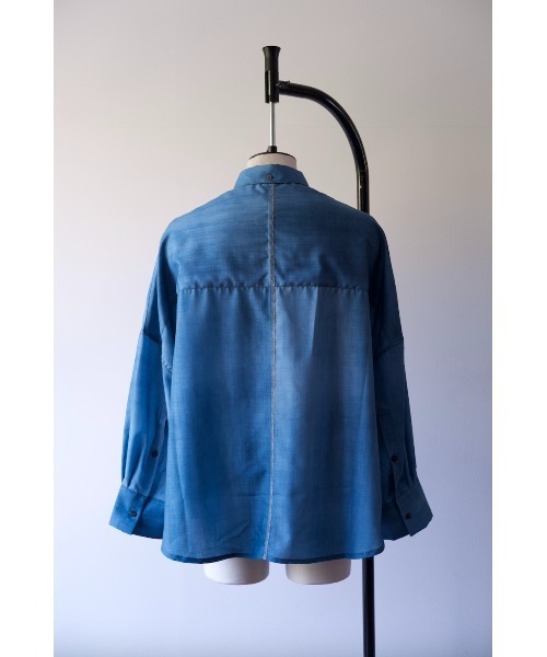 SHINYAKOZUKA（シンヤコヅカ）の「GIANT SHIRT（シャツ/ブラウス・メンズ・オレンジ/ライトブルー/パープル系その他・MEDIUM/SMALL）」の8枚目の写真