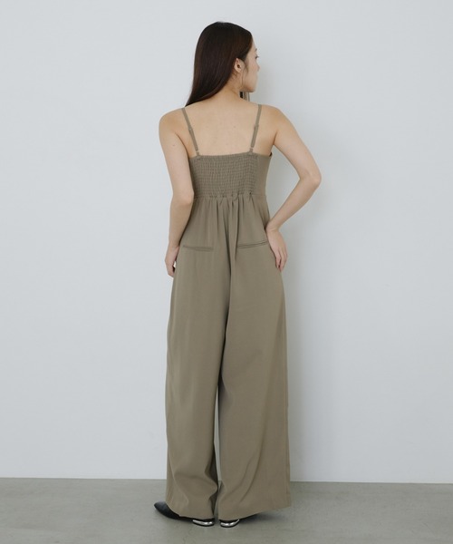 2点セットアイテム】ジャケットアンドオールインワンセットアップ