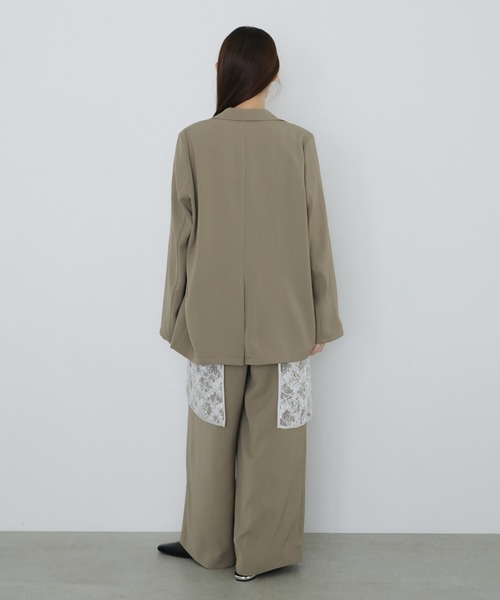 2点セットアイテム】ジャケットアンドオールインワンセットアップ